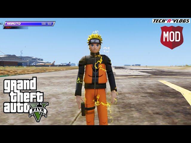 GTA 5 Naruto Uzumaki Script Mod || How To Install Naruto Uzumaki Script Mod In GTA 5 PC