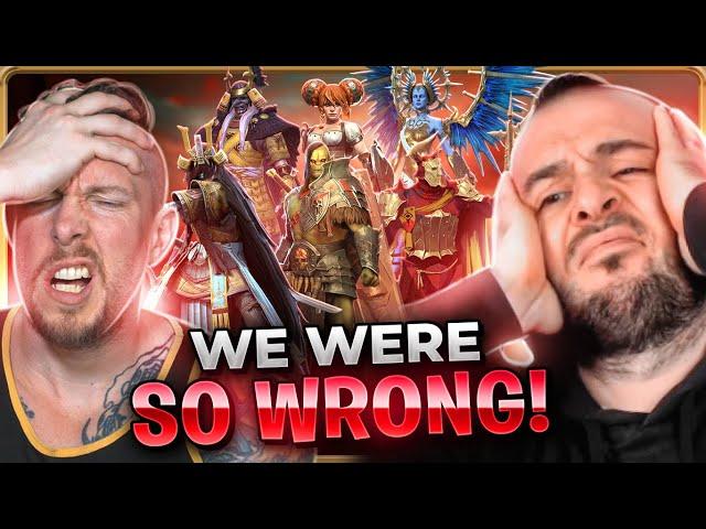 We Were SO WRONG About These Champions!! Raid Shadow Legends Ft.@ASH-RAID