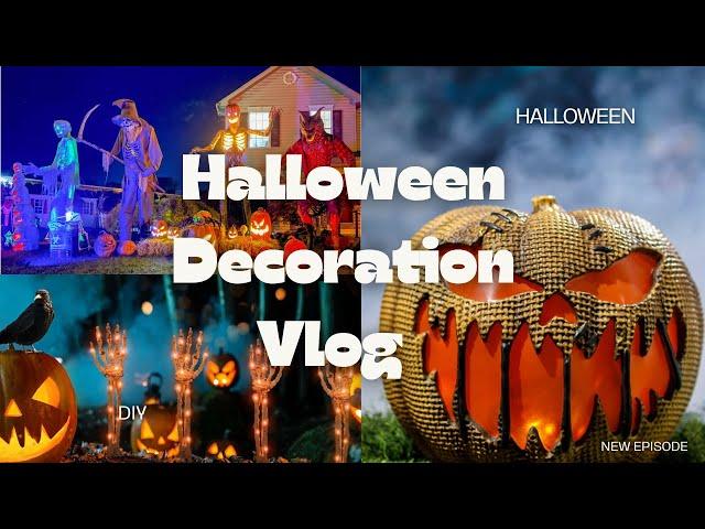 Decorate My House For Halloween/1st Time Decorating/ Halloween Decorations/ Spooky Season/DIY Decor