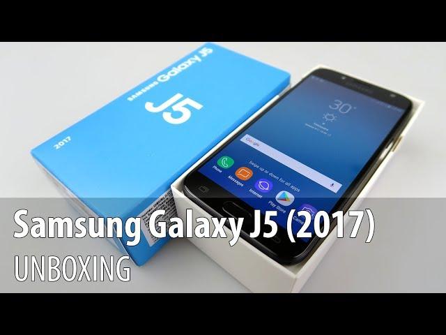 Samsung Galaxy J5 (2017) Unboxing (Midrange Affordable Samsung Phone)