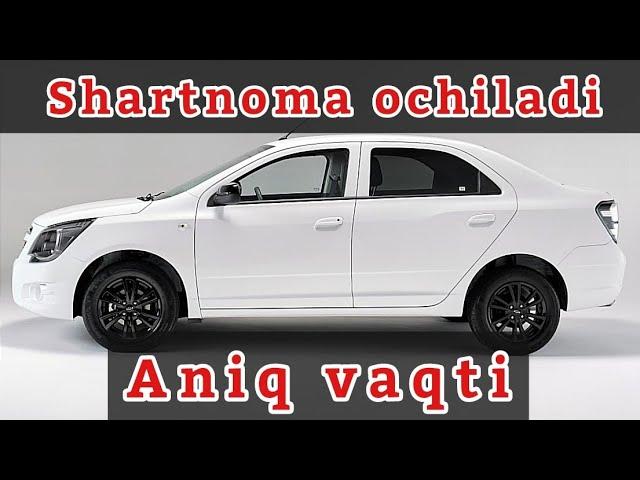 Cobalt shartnoma olish 2024 @Suv_Filtri