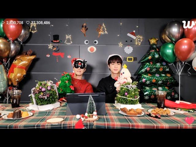 JIN AND JHOPE'S WEVERSE LIVE | ENG SUB!