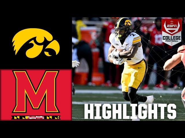 Iowa Hawkeyes vs. Maryland Terrapins | Full Game Highlights | ESPN College Football