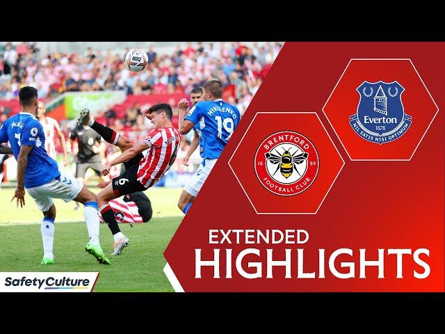 Brentford 1-1 Everton | Woodwork hit 3 times  | Extended Highlights