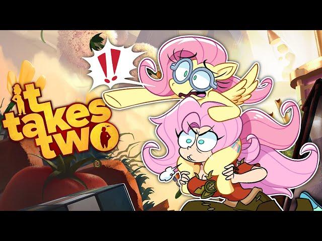 FLUTTERCHAN AND FLUTTERSHEE PLAY IT TAKES TWO | COMPLETE. CHAOS.