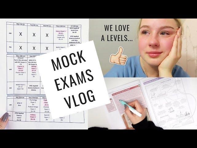 FIRST WEEK OF A LEVEL MOCK EXAMS (fun fun fun)