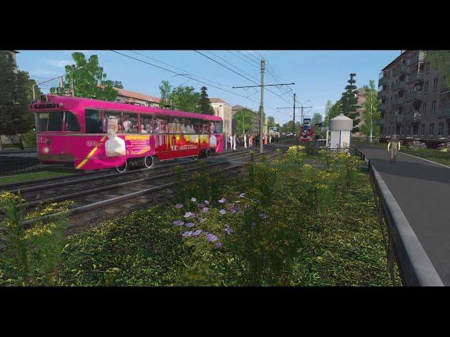 Хабаровский Трамвай в Trainz Railroad Simulator 2019