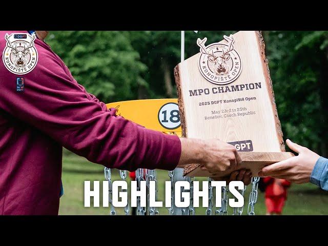 Final Round Highlights, MPO | 2025 Konopiště Open presented by Discmania