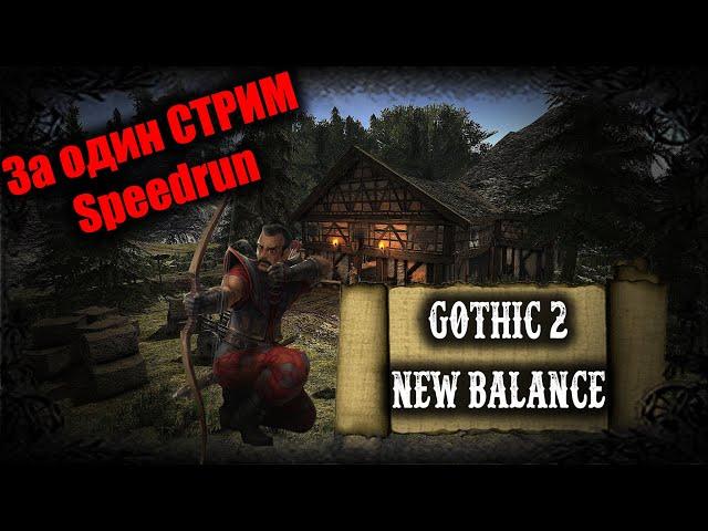 Новый Рекорд New Balance Speedrun | Чистый Лучник За один стрим | Gothic 2