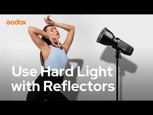 Godox: Use Hard Light with Reflectors | Godox Light Modifiers 101 - EP04