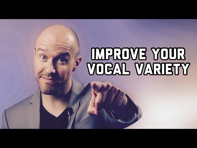 Improving Your VOCAL VARIETY as a Speaker (Toastmasters Tips)