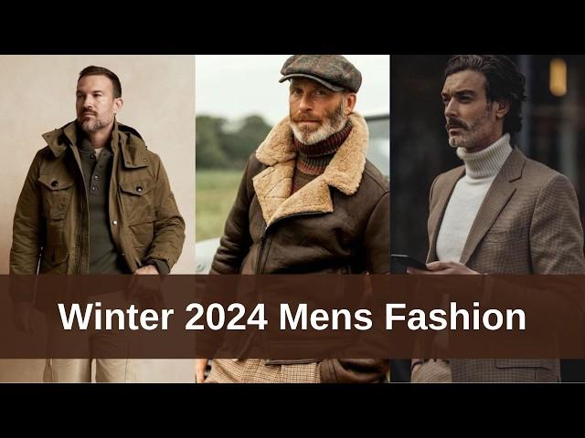 Winter 2024 Mens Fashion: Stylish and Trendy Outfit Ideas for Men