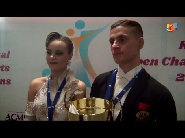 Alexey Glukhov and Anastasia Glazunova | 2020 World Open Kyiv Standard Winners INTW