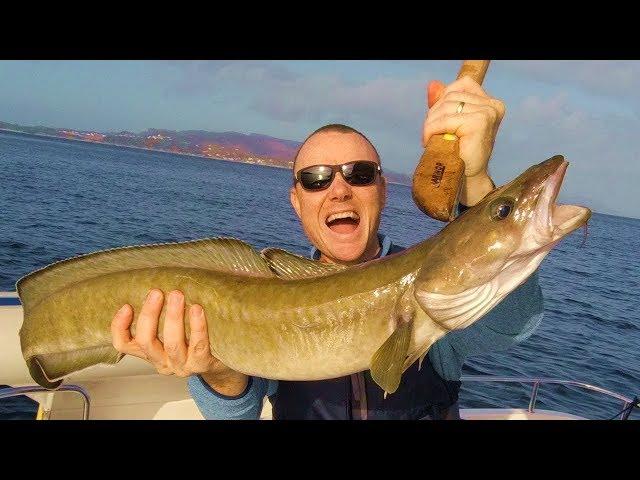 Fishing with bait in Lerøyosen and Austevoll, Norway