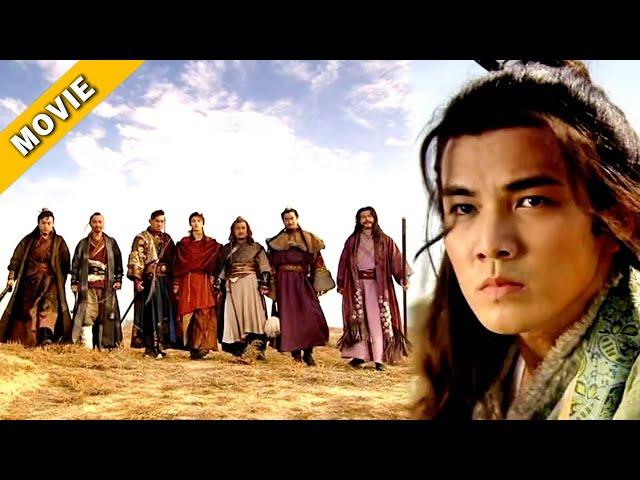 Kung Fu Movie! Handsome Scholar Is Kung Fu Master, Defeats 7 Masters Barehanded, Becomes Leader