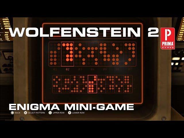 Wolfenstein 2: The New Colossus - Enigma Mini Game