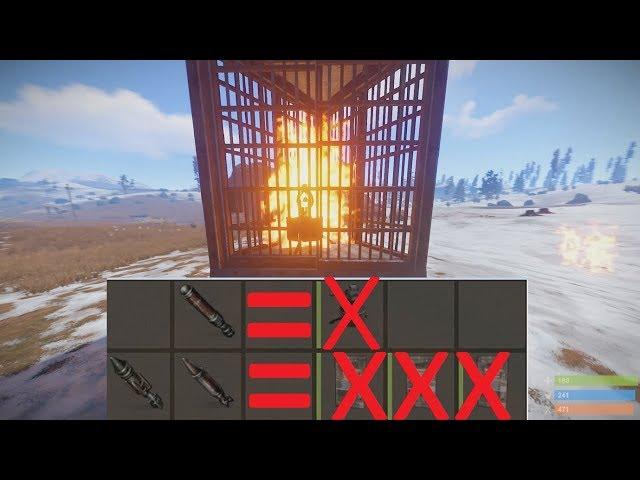 Rust Как легко уничтожить турель.