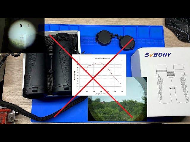 Ремонт бінокля SVbony SV202 10x42 ED repair binoculars