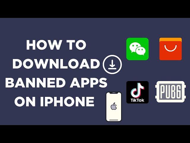 How to Download Banned Apps on Iphone | Wechat, PUBG, Tiktok, Aliexpress [100% WORKING]