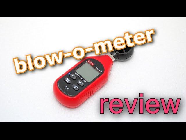 Uni-T UT363BT anemometer review