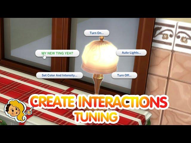 How to Create Interactions via objects in The Sims 4 FAST and EASY