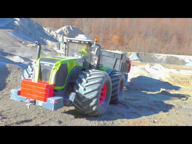 CLAAS XEREON 5000 RC! STRONG AND UNIQUE KIROVETS K 700 6X6