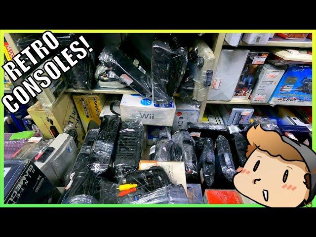 Retro Game Consoles at Surugaya in Akihabara (Selection and Prices)