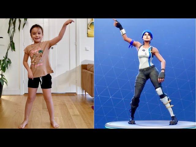 Fortnite dance CHALLENGE Family Edition