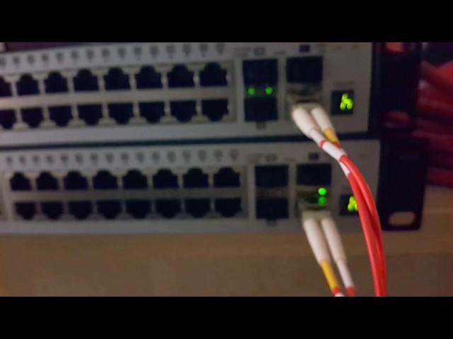 Installing 10 Gigabit SFP transcievers & fiber optic links between switches