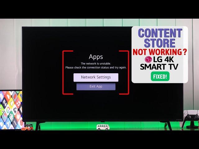 LG Smart TV: Apps Content Store Not Working Properly? - Fixed!