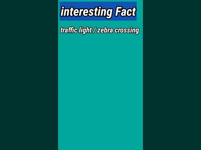 who invented Traffic light/Zebra crossing#shorts#ytviral