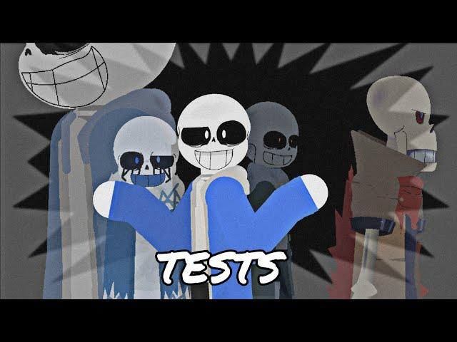 Undertale test animation stick nodes # 4