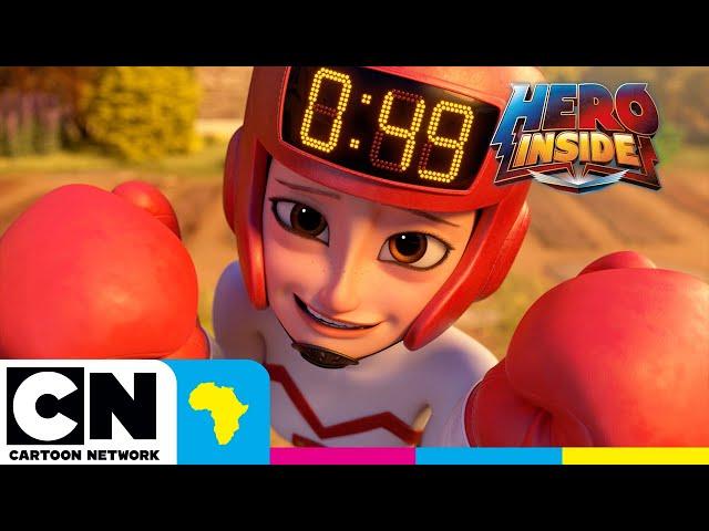 Heroic Battle Against New Supervillain | Hero Inside | Cartoon Network Africa