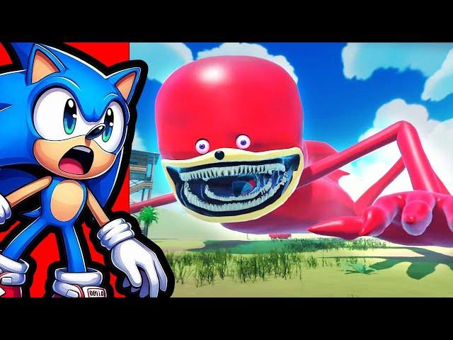 Sonic Reacts To CREEPIEST KNUCKLES VIDEOS!