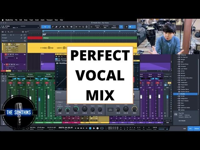 How To Mix Vocals To Sit PERFECTLY In The Mix EVERY TIME