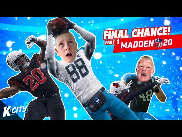 Final Chance in Madden Part 1! (Huskies NFC Championship) K-CITY GAMING