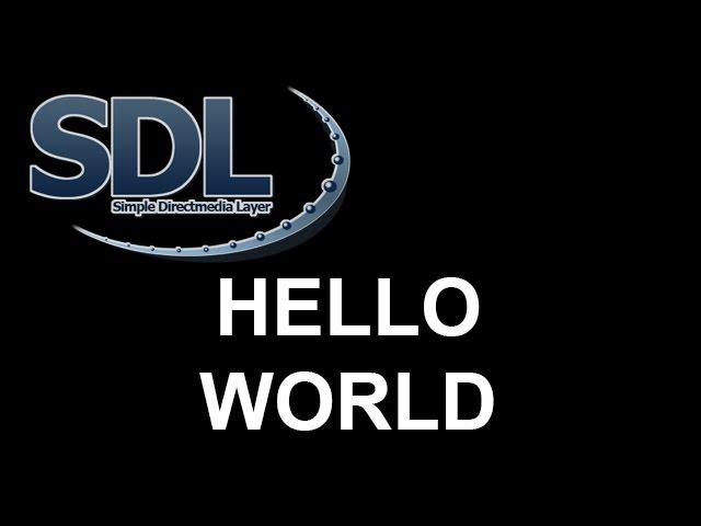 SDL 2 Tutorial 2 - Hello World (Displaying A Window)