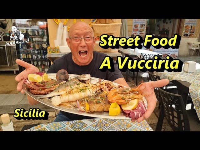 Street food al mercato A Vucciria