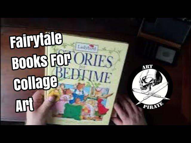 Fairytale Books For Collage Art