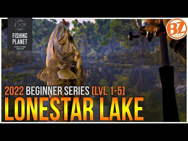 [F2P Lvl 1-5] Fishing Planet Lonestar Lake Guide! | BZHub Beginner Series 2!