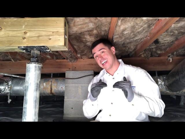 Structural Repair in Crawl Spaces - Crawlspace Foundation Repairs Hampton Roads VA