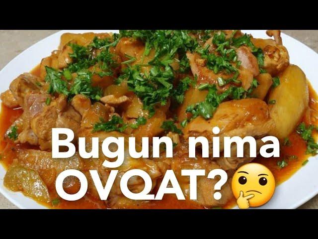 BUGUN NIMA OVQAT QILSAMIKIN deb o'tiribsizmi? Mazali Taom! Вкусный ОБЕД или УЖИН