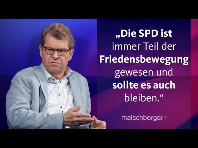 Ralf Stegner und Sarah Pagung über den Krieg in Ukraine und die Friedensbewegung | maischberger