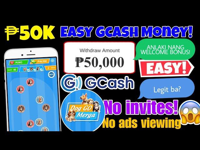 No Ads • ₱50,000 Gcash Earnings by merging dogs • Dog Go Mega Legit or fake