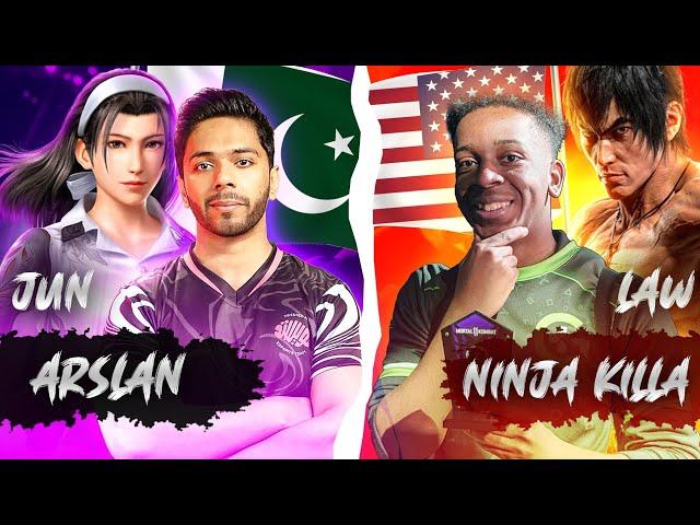 Bro celebrated his victory too early  | Arslan Ash (Jun) VS Ninja Killa (Law)