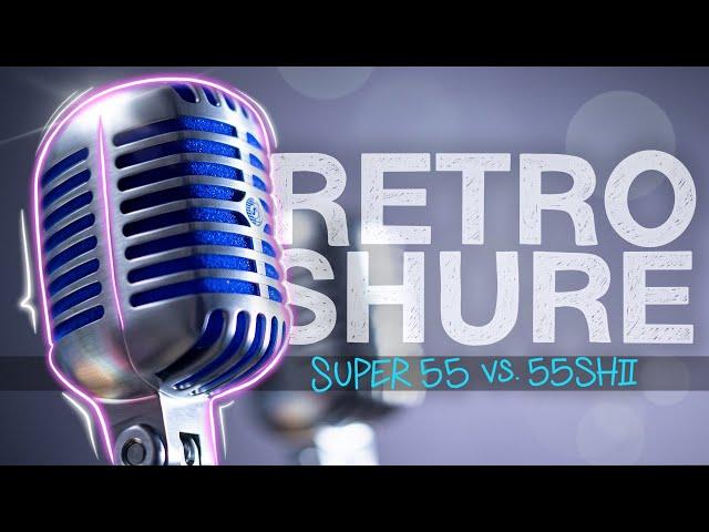 Sound & Style: Shure Unidyne Retro Microphone Showdown