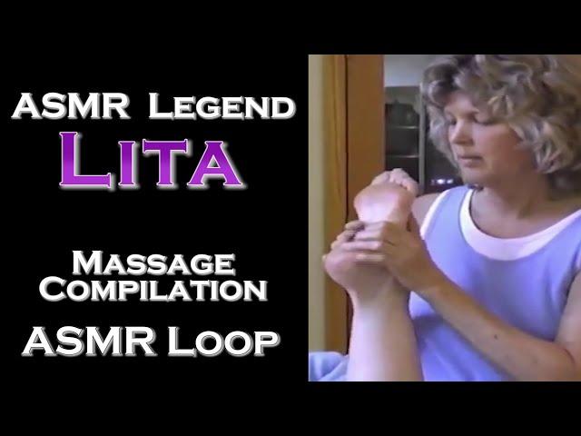 ASMR Loop: ASMR Legend Lita - Massage Compilation - 1 Hour