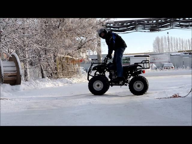 test-drive IRBIS atv 200U (тест-драйв квадроцикл ИРБИС 200 куб.см)