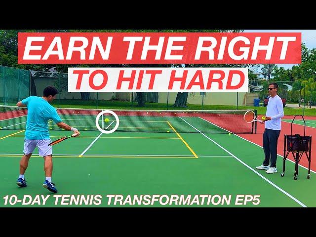 Developing Control & Power on the Forehand | 10-Day Tennis Transformation EP5