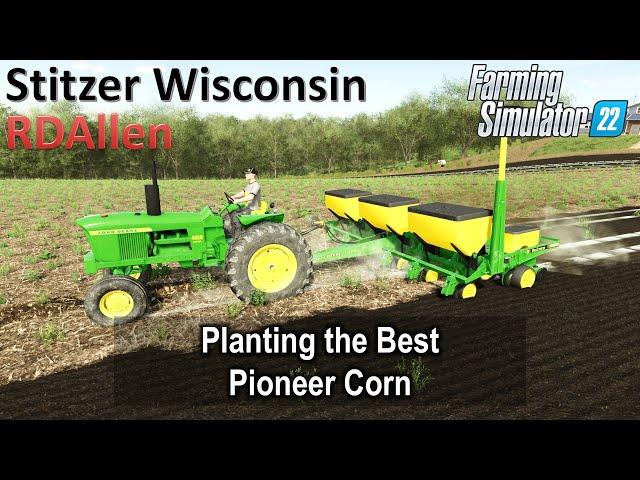 Pioneer Corn is the Best Corn! | E3 Stitzer Wisconsin | Farming Simulator 22